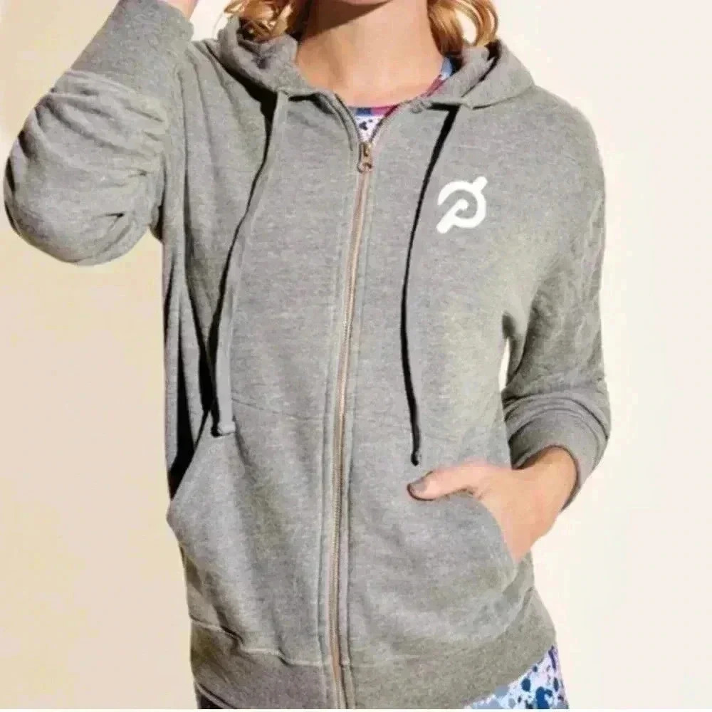 Peloton Spiritual Gangster SG Gray Hoodie Size S